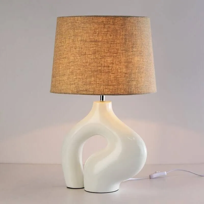Lampe blanche design