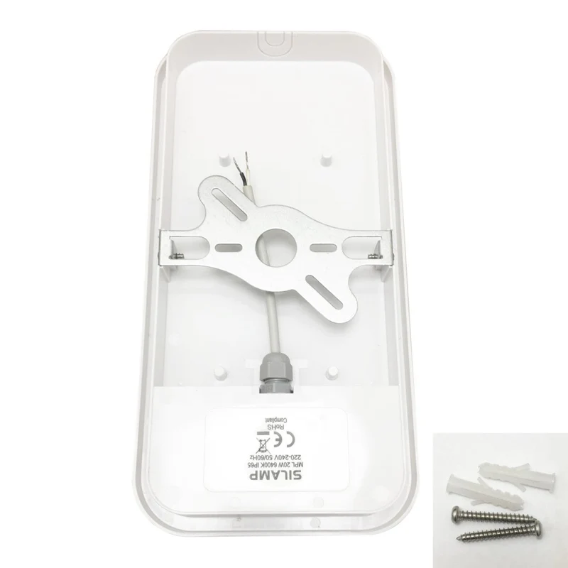 Pack de 5 - Applique LED Murale 20W Rectangulaire IP65