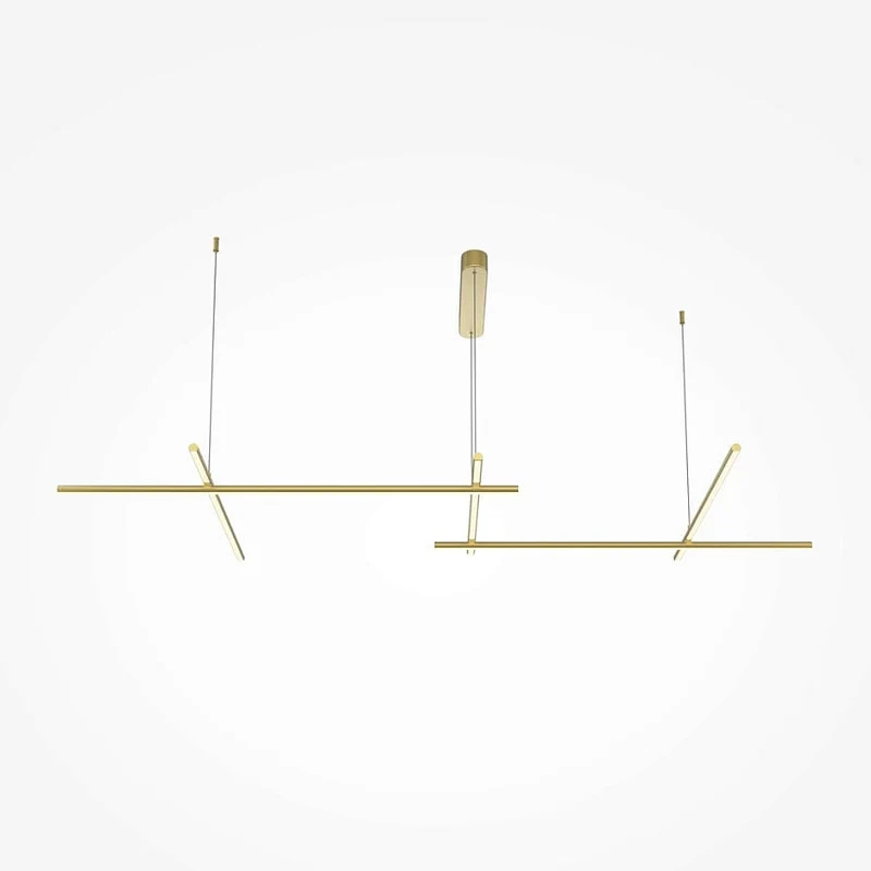 Plafonnier LED Alu Dore Salon