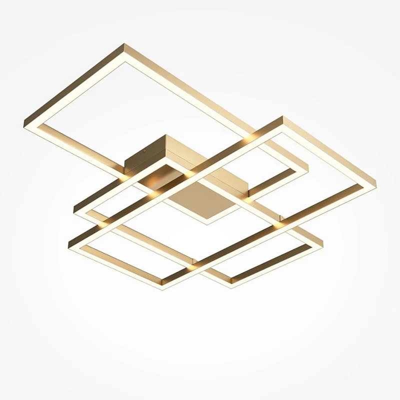 Eclairage Plafond LED Noir Chambre