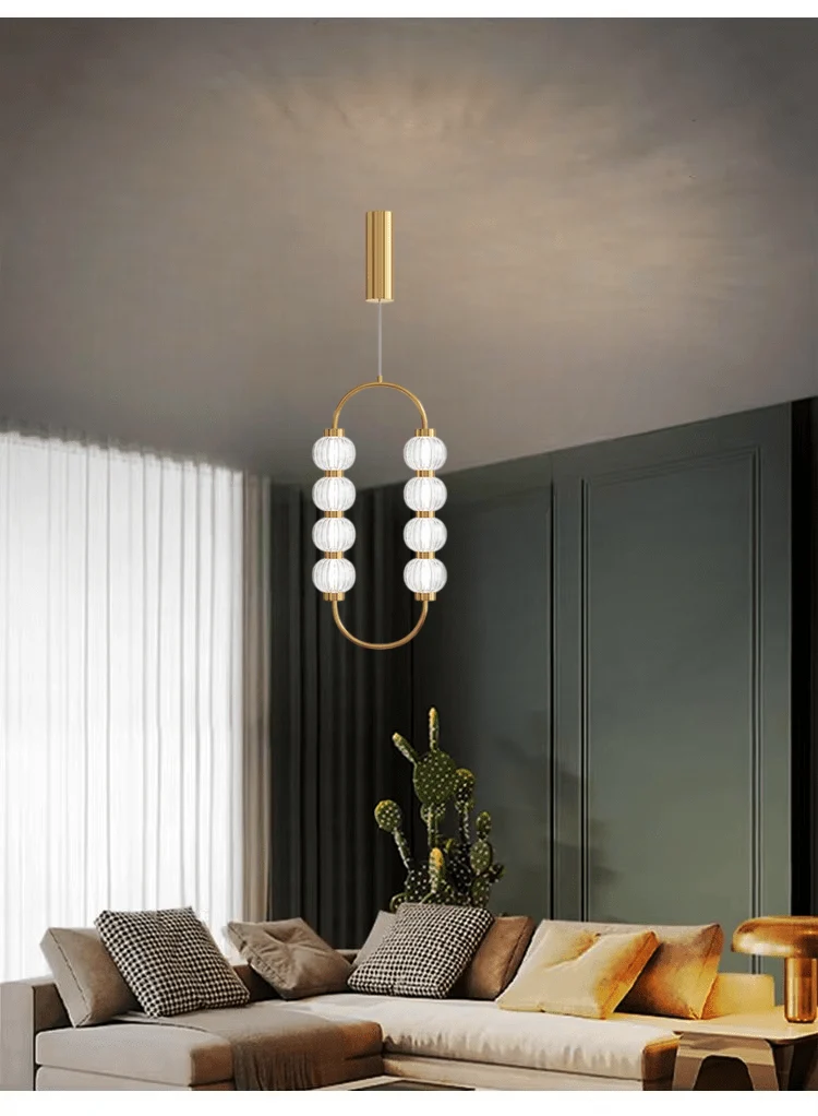 Éclairage LED design luxe Salon