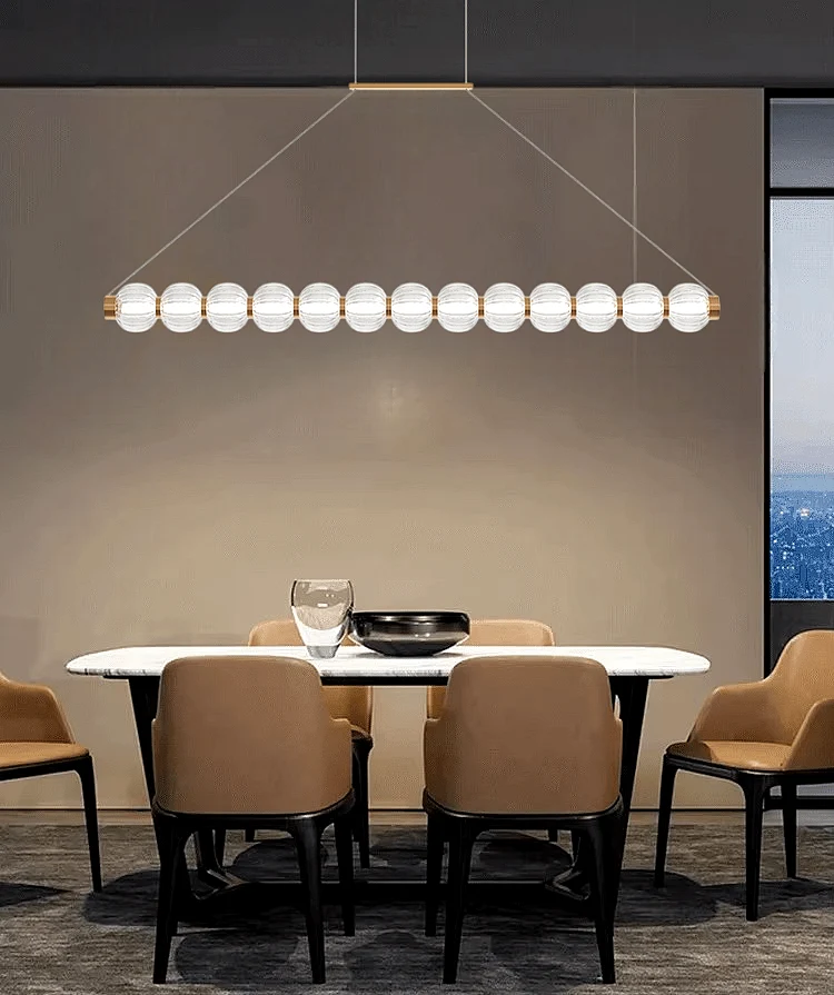 Eclairage LED Verre Salle a Manger