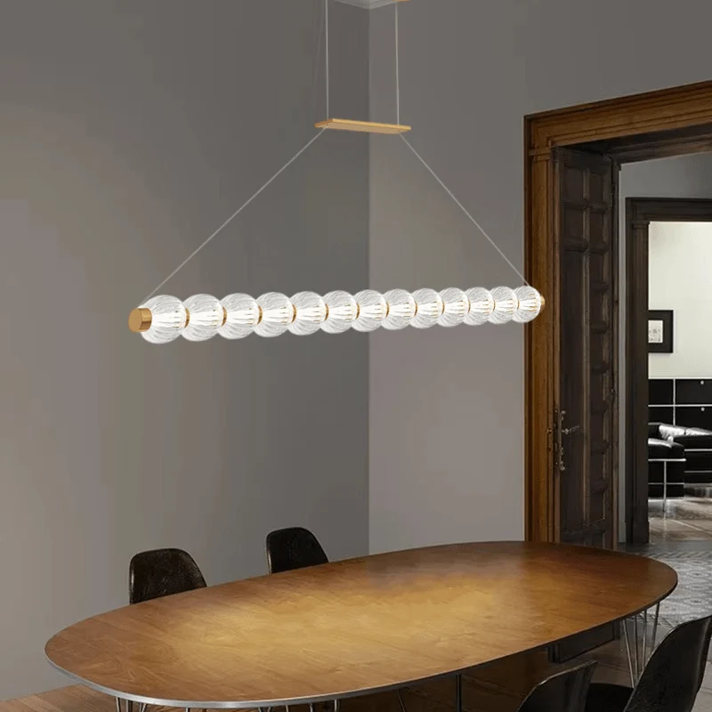Eclairage LED Verre Salle a Manger