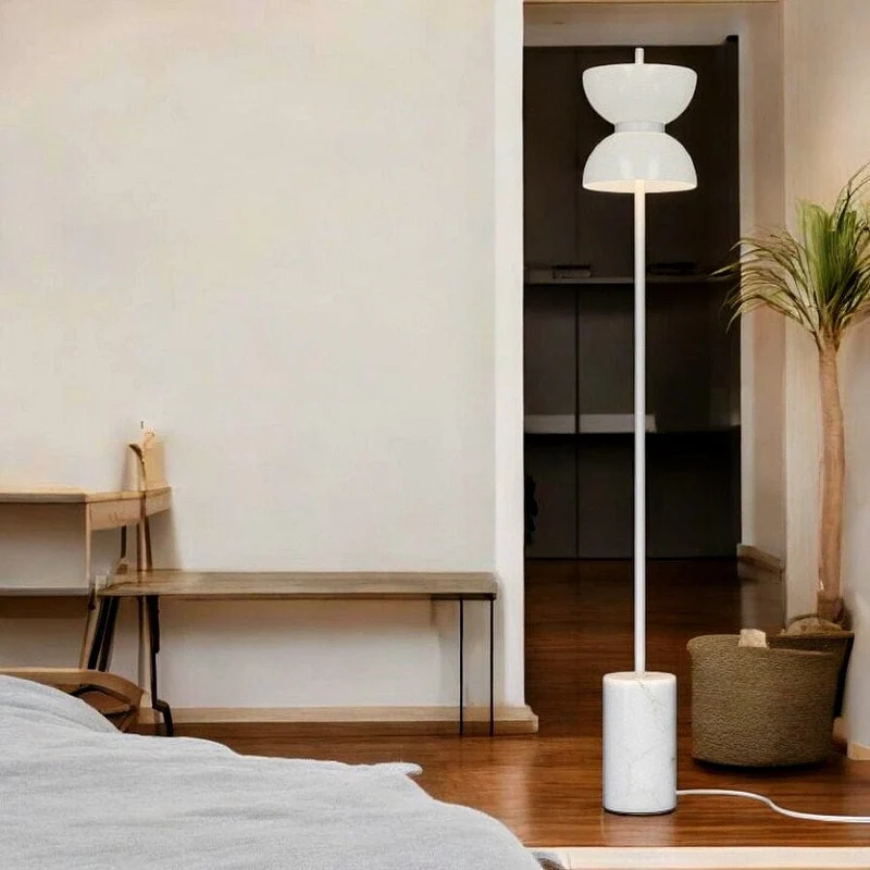 Lampadaire Marbre Blanc Salon