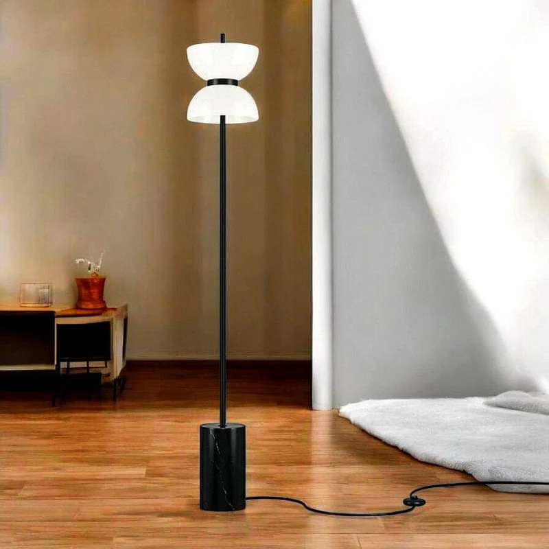 Lampadaire Marbre Blanc Salon