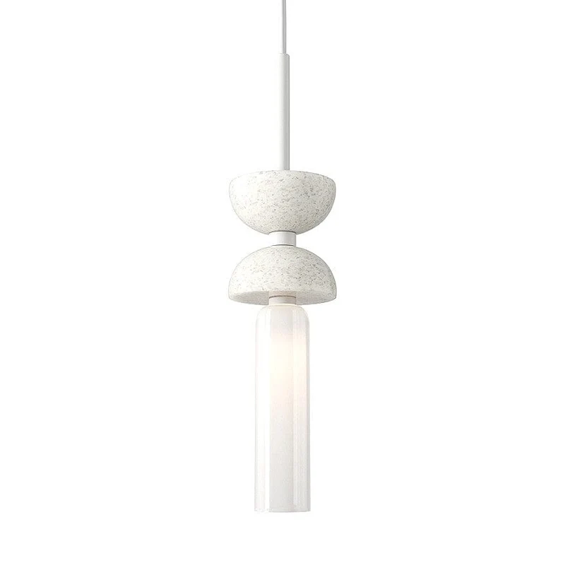 Luminaire suspension marbre gris Chambre