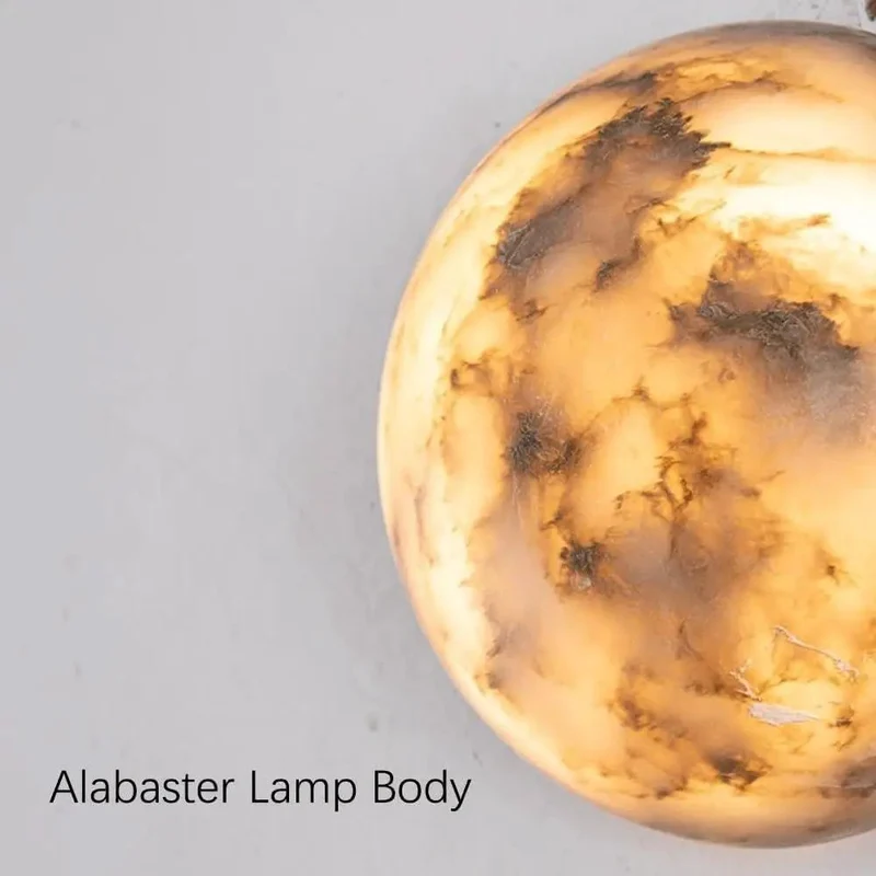 Top Shelf Alabaster Wall Sconce With Translucent Moonlight Glow And Smooth Cloud Texture For Modern Nordic Home Decor That Brings An Absolute Knockout Ambient Vibe To Any Everyday Living Room Space