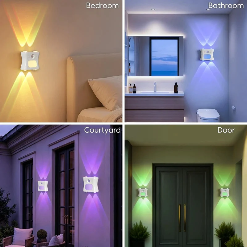 The Real Deal Rechargeable Wireless LED Motion Sensor Light With Remote Indoor Wall Sconce Features Smart Auto Detect Modes And Stress Free Room Setup