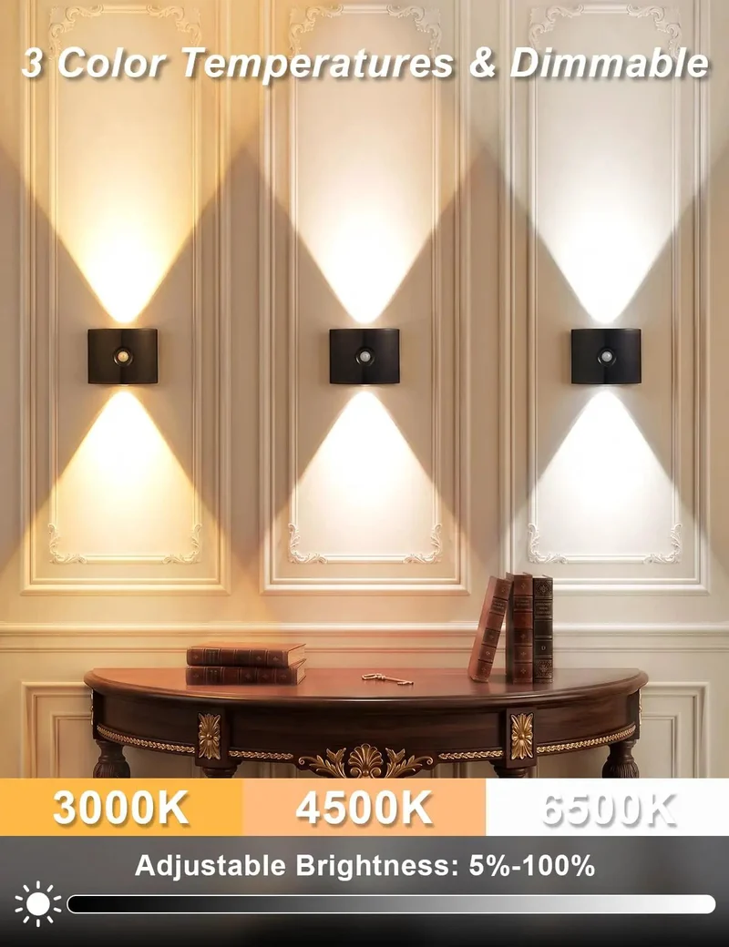 2 Pack Motion Sensor Wall Sconces With Rechargeable Magnetic Base For Zero Drag Entryway Setup That Switches On Auto For Sweet Nighttime Glow That Feels Like A Game Changer Everyday