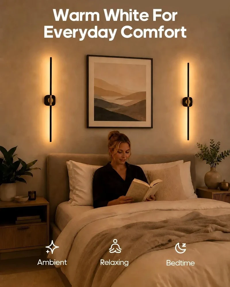 Effortless Quick Swap Rechargeable Rgb Wall Sconce With Extra Spare Battery For Chill Bedroom Cozy Hallway Smooth Staircase Lighting Modern Dimmable Cordless Accent Fixture And Reading Night Light