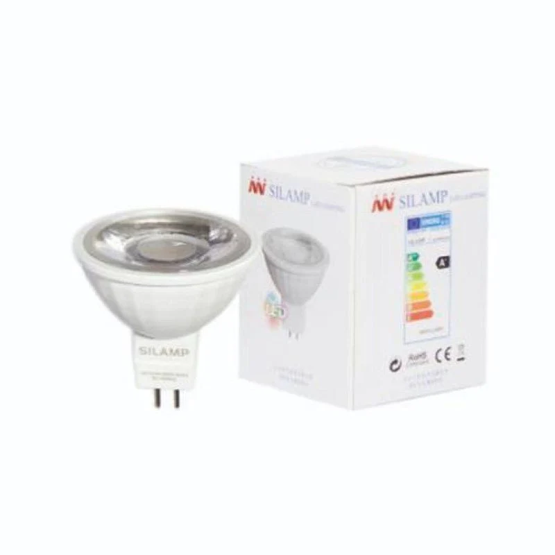 Pack de 10 - Ampoule LED GU5.3 / MR16 12V 8W SMD 80°