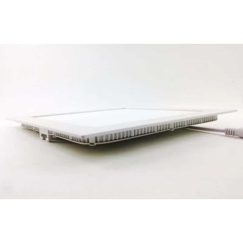 Spot LED Encastrable Carré BLANC 18W - Pack de 10