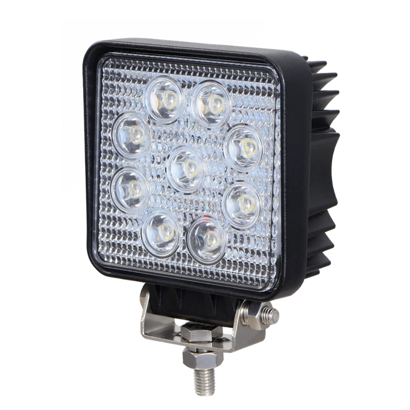 Projecteur de travail LED carré 27 W / 1450 lumens
