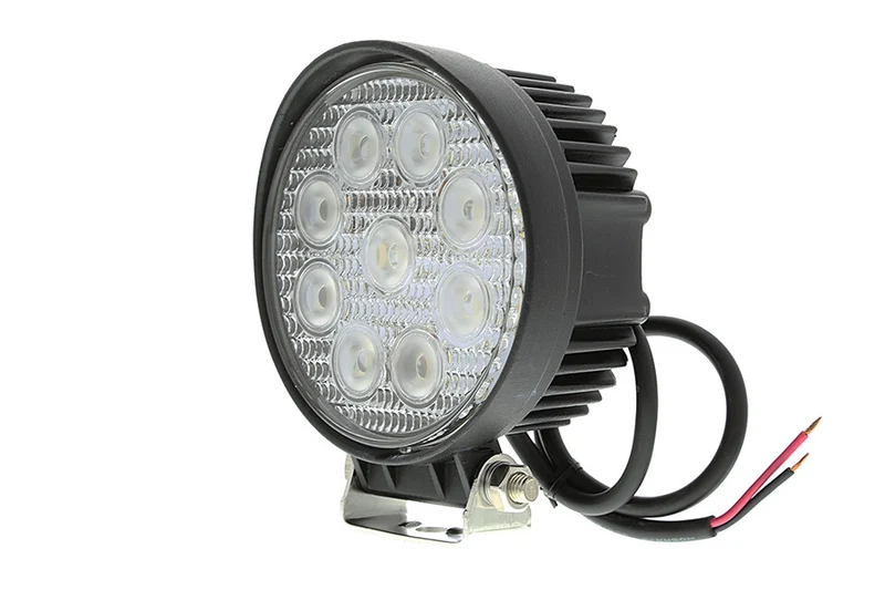 Projecteur de travail LED rond 27 W / 1450 lumens