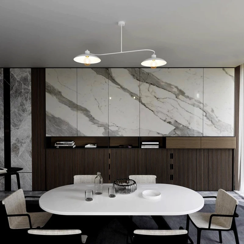Eclairage Cuisine Plafond Blanc