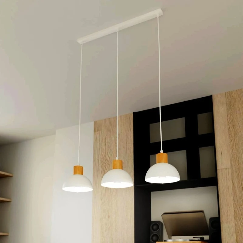 Suspension Blanc Scandinave