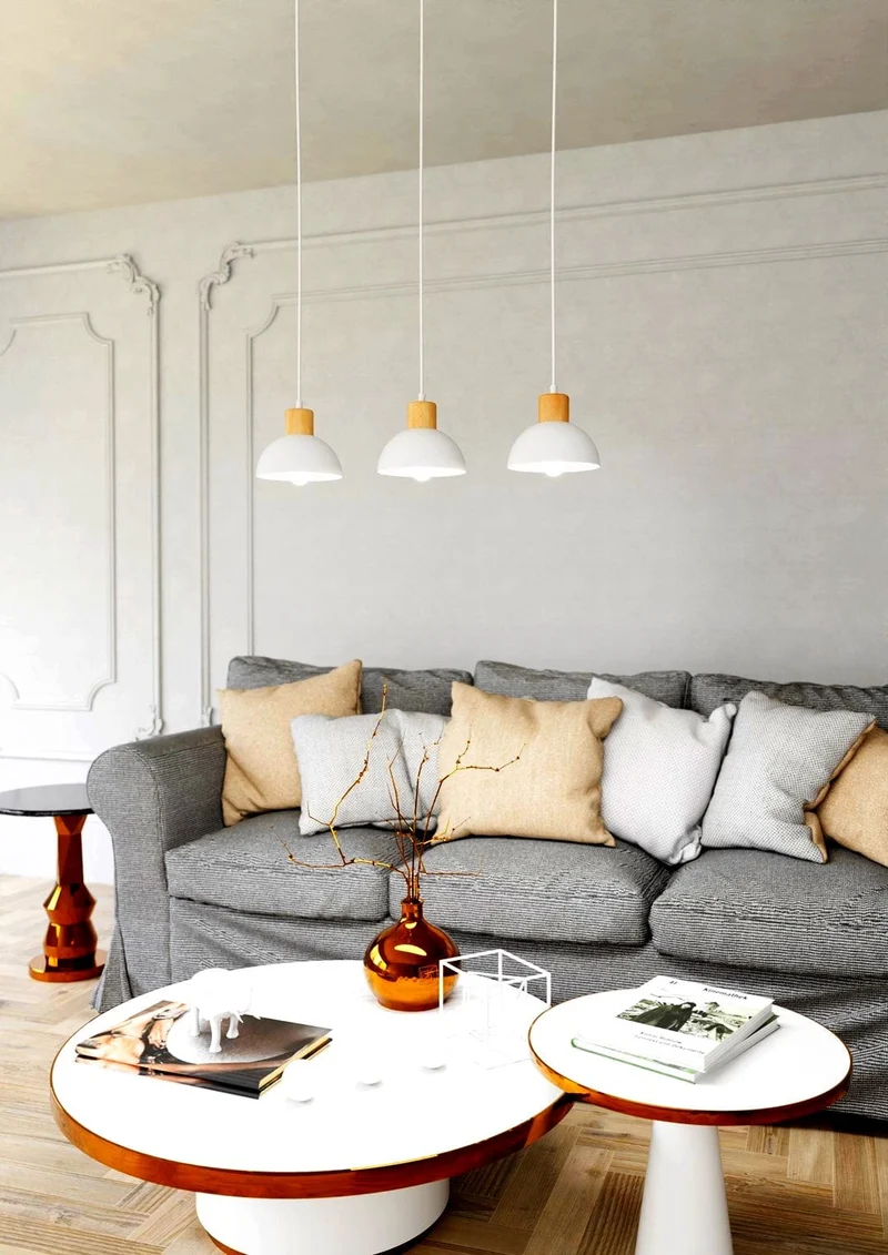 Suspension Blanc Scandinave