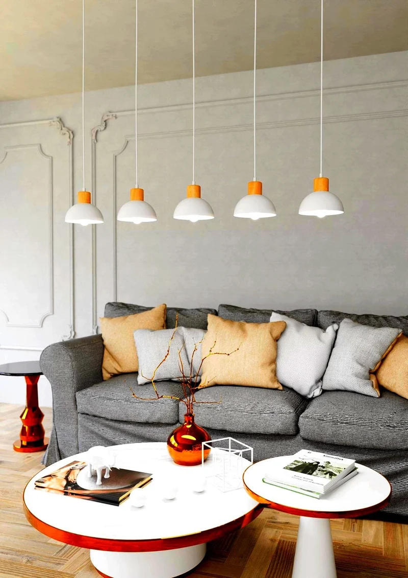 Suspension Blanc Scandinave