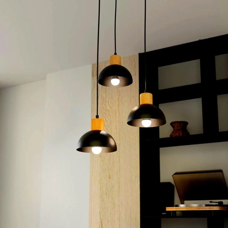 Suspension Design Naturel Noir