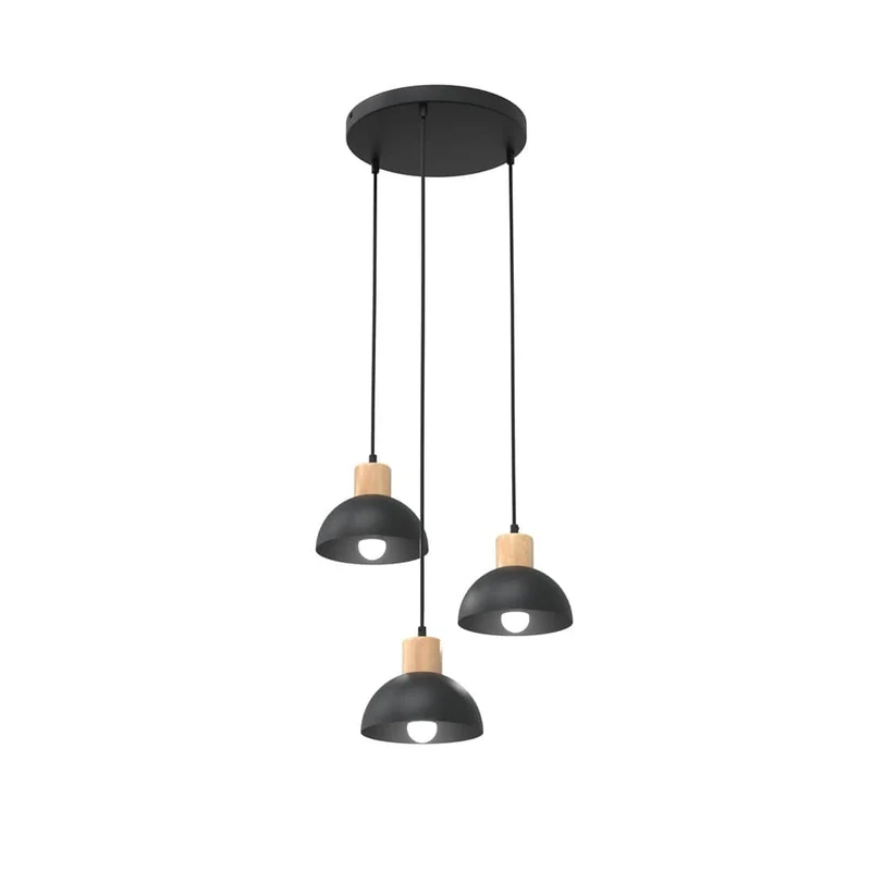 Suspension Design Naturel Noir