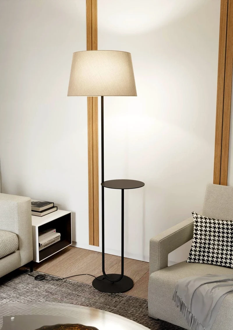 Lampadaire Beige de Salon