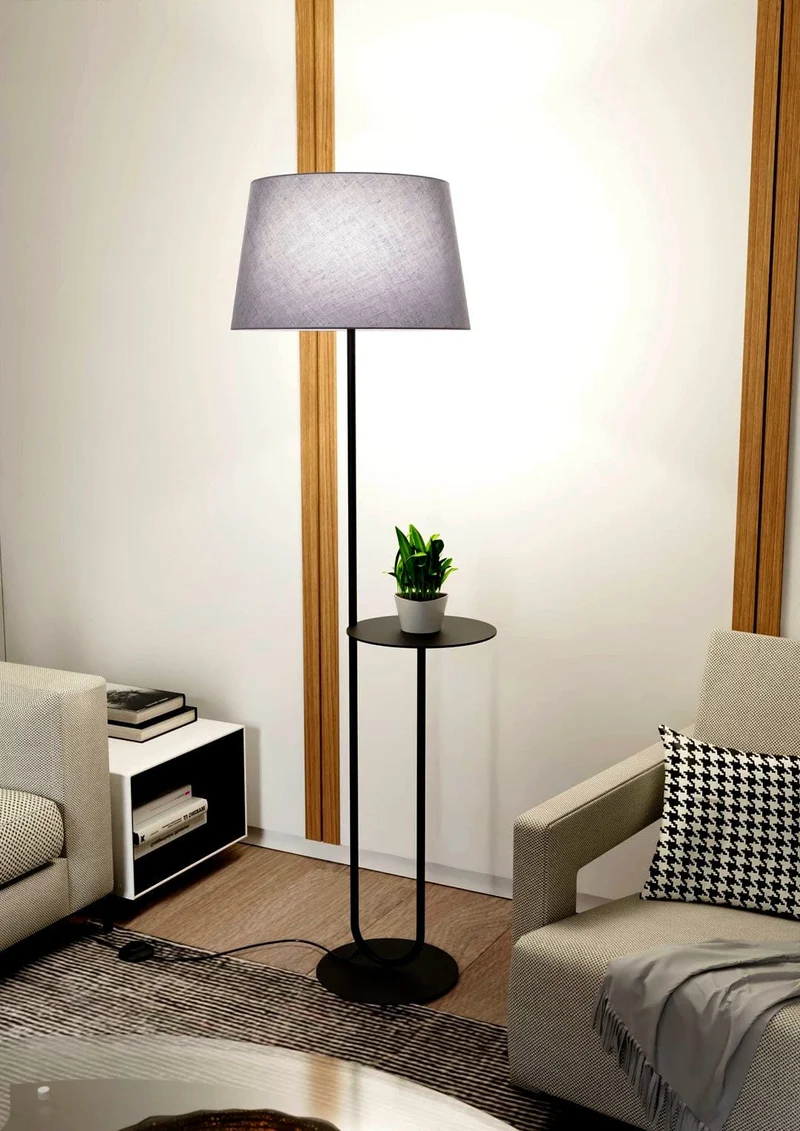 Lampadaire Beige de Salon