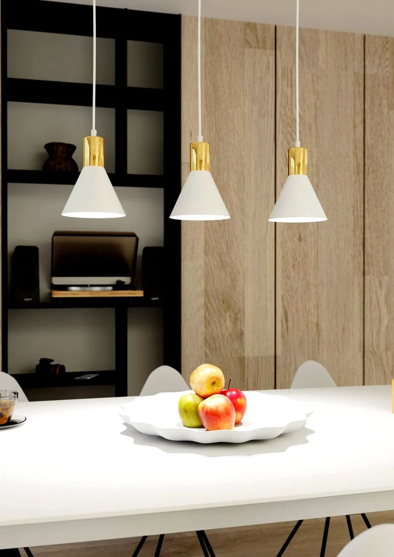Suspensions Noires Table de Salon