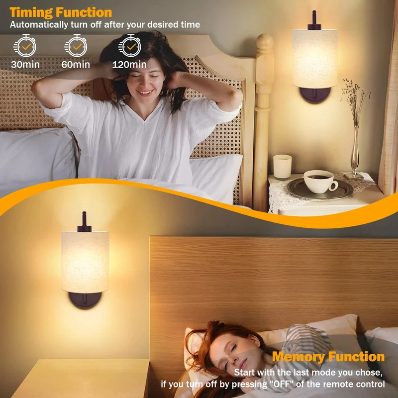 Wireless Wall Sconces Set Of Two Dark Chocolate Finish Battery Operated Rechargeable Led Plug Free Ambient Lighting For A Clean Modern Vibe That Totally Slaps