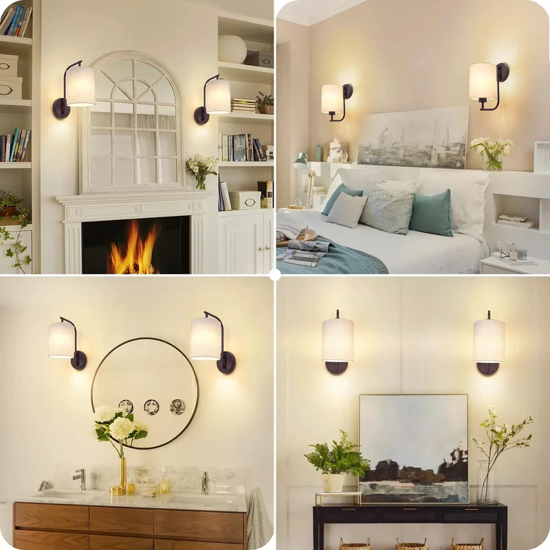 Wireless Wall Sconces Set Of Two Dark Chocolate Finish Battery Operated Rechargeable Led Plug Free Ambient Lighting For A Clean Modern Vibe That Totally Slaps