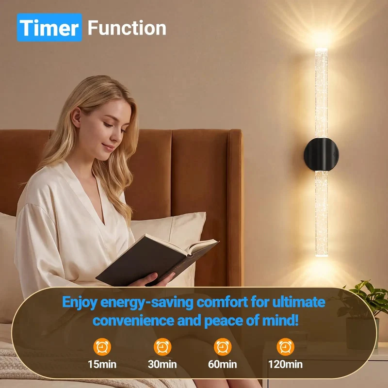 Super Slick Black Battery Operated Wall Sconces Set Of 2 Peel And Stick Led Accent Lighting Modern Luxury Home Decor Zero Hassle Install Total Game Changer Space Upgrade For Living Rooms And Bedrooms