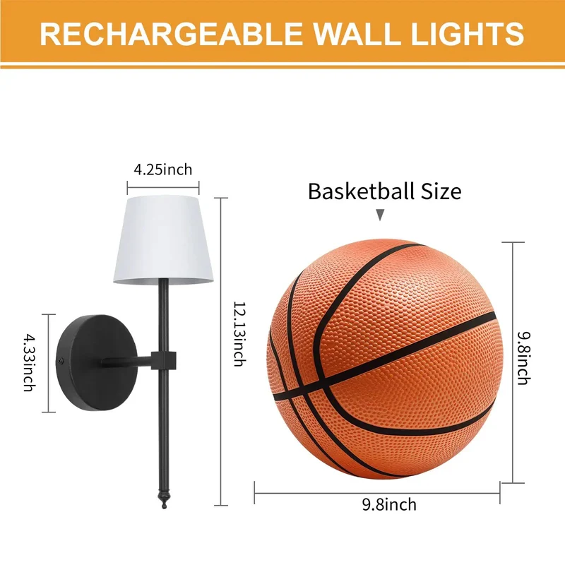 Sleek Small Black Battery Operated Wall Sconces Set of 2 Game Changer Wireless Design With No Hardwire Renter Friendly No Sweat Assembly for Modern Indoor Lighting