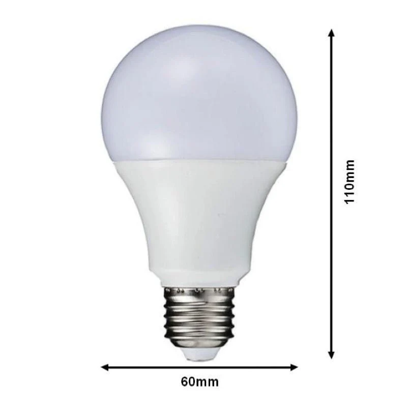 Pack de 5 - Ampoule LED E27 5W 220V RGBW