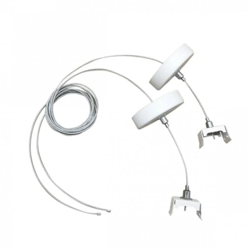 Kit de suspension Blanc pour Rails Triphasés