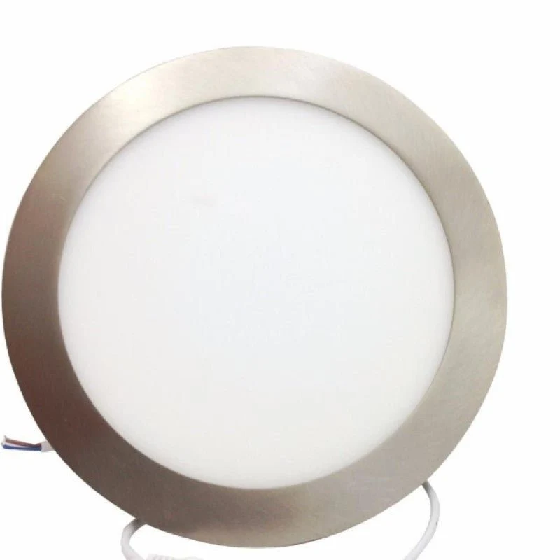 Downlight Dalle LED Extra Plate Ronde ALU 18W - Pack de 10