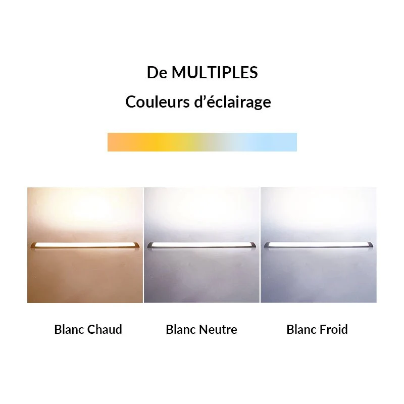 Réglette LED 120cm 36W - Pack de 4