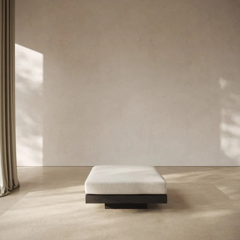Serax Rudolph Ottoman with Cushion