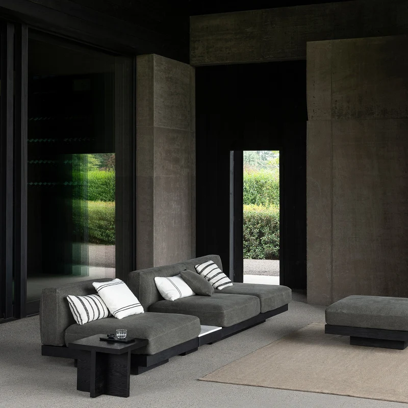 Serax Rudolph Ottoman with Cushion