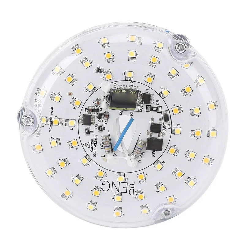 4 Inch Ceiling Fan Light 15W 3CCT Dimmable LED With Color Memory, Top Shelf Replacement Kit, Hella Bright Output, Perfect For Bedroom Or Living Room Setup