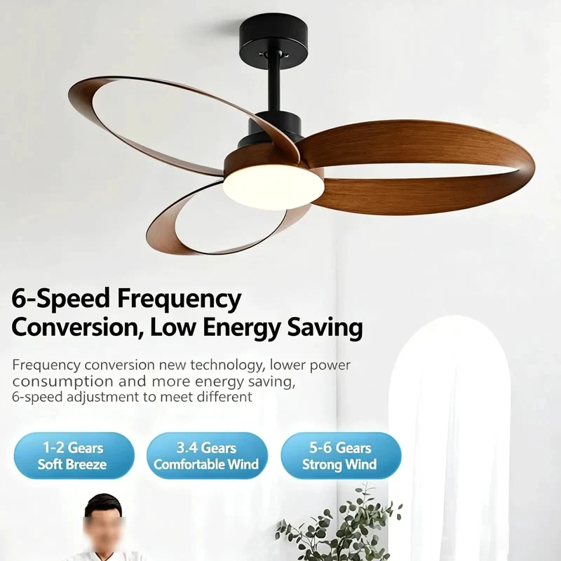 Silent Performance Ceiling Fan With Bright Led Lamp 42 Inch 6 Speed Settings Heavy Duty Abs Blades Gotta Love That Smooth Airflow And Top Shelf Indoor Lighting For Every Room