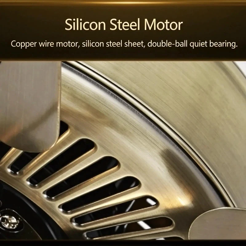 Premium 48 To 52 Inch Indoor Ceiling Fan With Slick Led Chandelier Light Heavy Duty Motor Smooth Forward Reverse Rotation Big Breeze Airflow No Fuss Remote Control Three Speed Settings For Any Modern American Home