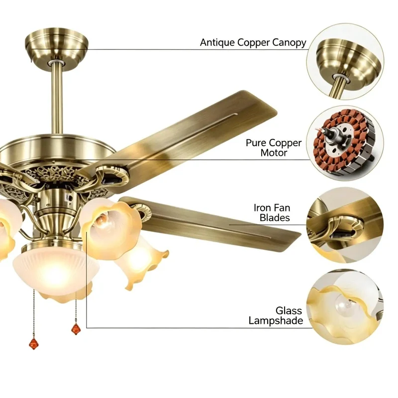 Kick Up Your Space With Smooth Operator LED Fandelier Ceiling Fan Featuring Reverse Rotation And Blazin Cool Breeze 48 To 56 Inch Wide Lay Back Easy Install