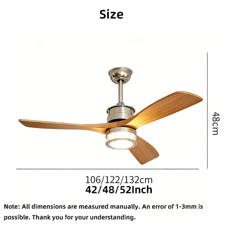 Badass 106 To 132 Cm Led Ceiling Fan With Built In Light Fandelier Serving Six Smooth Speeds And Three Custom Bulb Tones For Peak Summer Chilling At Home Sweet Home