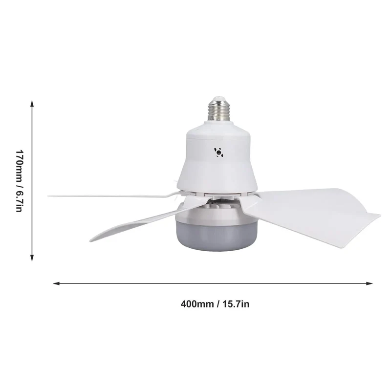 Smooth White Ceiling Fan Light Kit With Wireless Remote Giving You Three Tunable Color Temperatures And Three Whisper Quiet Fan Speeds For A Totally Chill Room Vibe Ultimate Bedroom Refresh Easy Hookup And Precision Fit