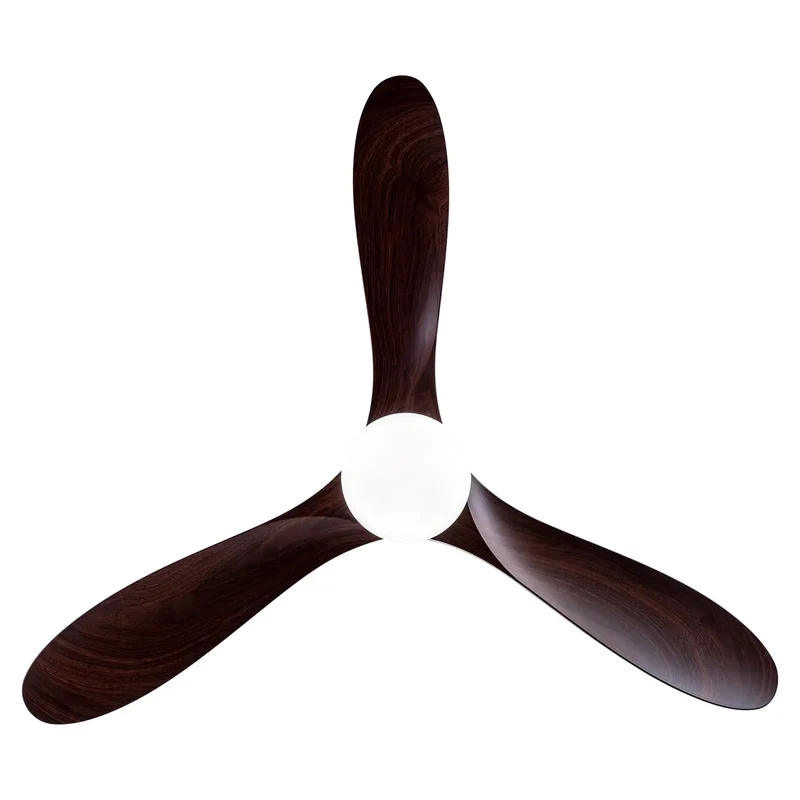 Built Tight Heavy Duty Ceiling Fan With Integrated 48W Led Light No Sweat Silent 35Db Operation And Killer Smart Remote Controls For Speed And Warm To Cool White Light Tuning