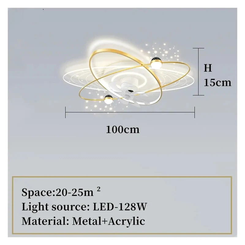 Premium Stylish Acrylic Ceiling Fan Light With Dope Setup For Living Room Bedroom And Dining And Game Room Quiet Operation And High Transmittance Bright Illumination