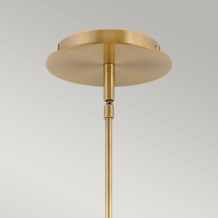 Fil suspension luminaire LED dore Chambre