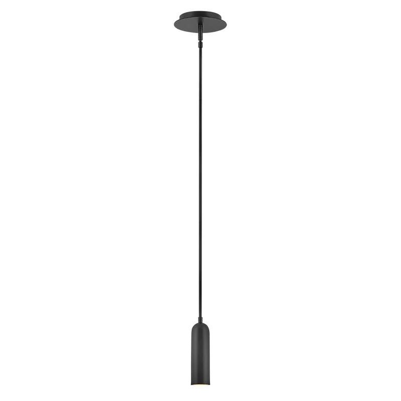 Fil suspension luminaire LED noir Chambre