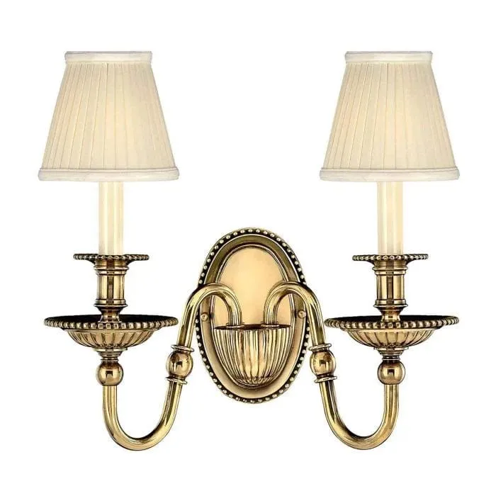 Applique Murale Chandelier Laiton