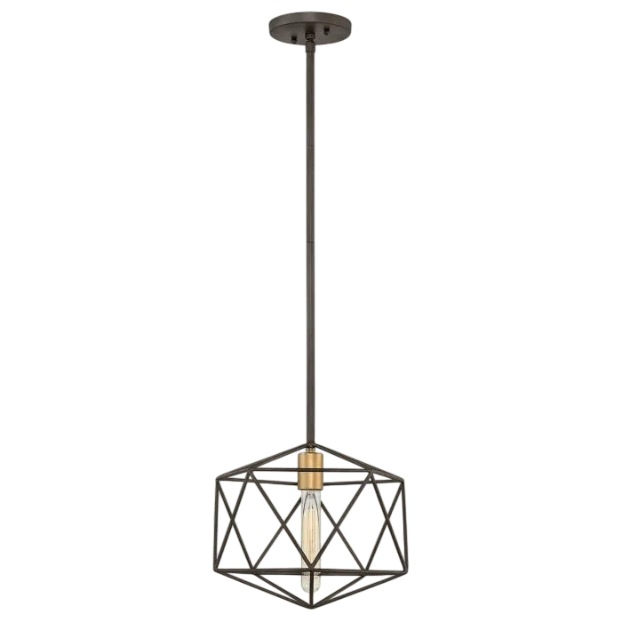 Lampe Suspension Noir Dore Chambre