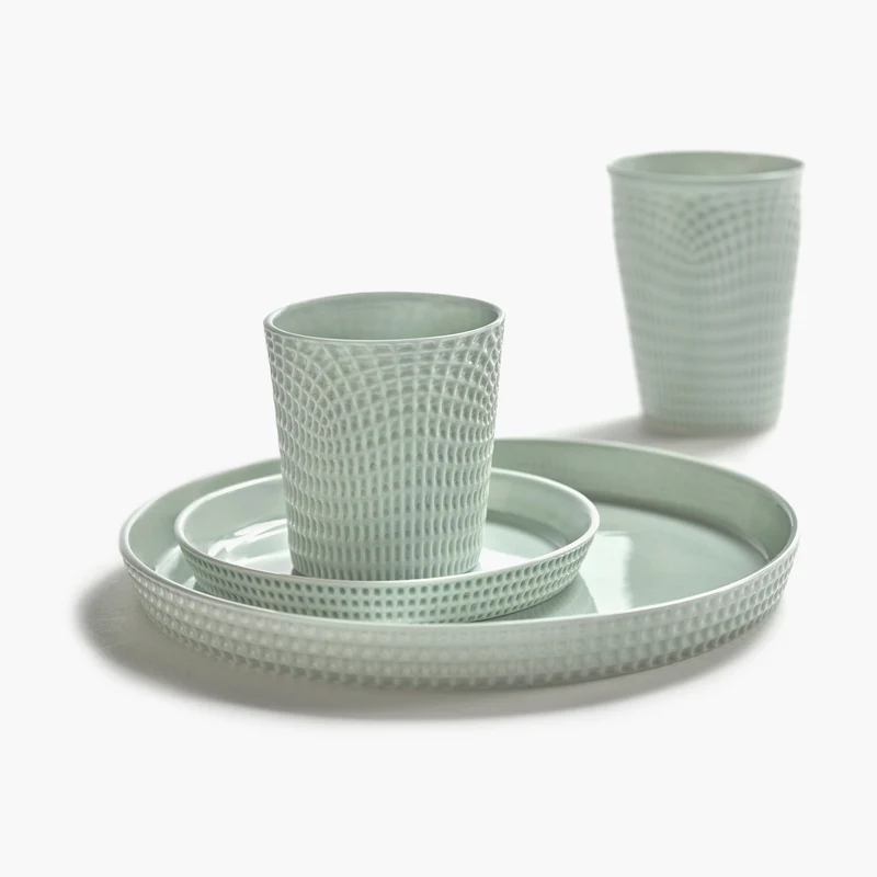 Serax Nido Dessert Plate Raised Edge